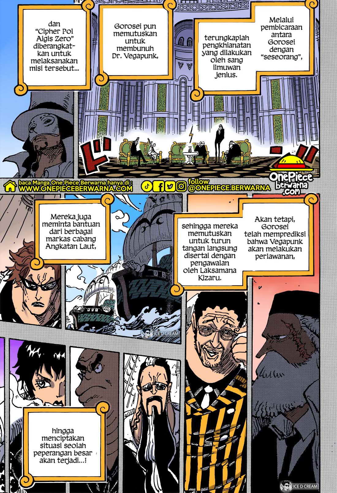 Baca manga komik One Piece Berwarna Bahasa Indonesia HD Chapter 1078